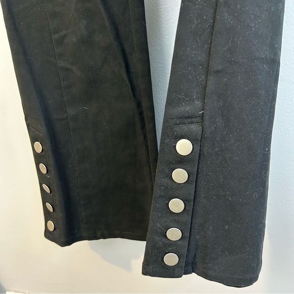I.AM.GIA Black Dagger Convertible High Waisted Snap Pants Size XS - Picture 15 of 16